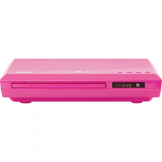 Bush CDVD2252 Compact DVD Player - Pink