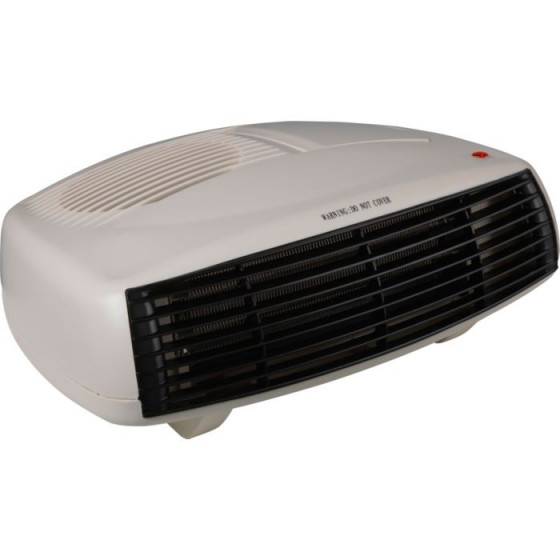 Challenge 3kW White Flat Fan Heater