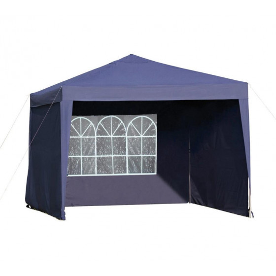 Home 3m x 3m Pop Up Garden Gazebo with Side Panels