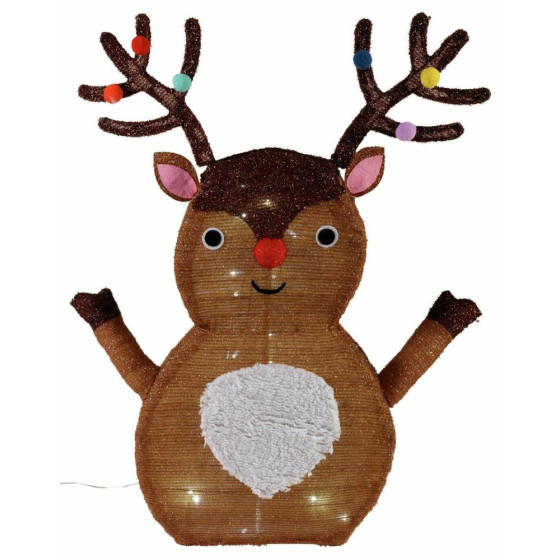 Home Pop Up Light Up Rudolph Christmas Decoration