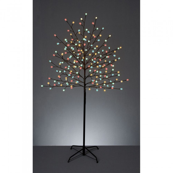 200 LED Ball Christmas Tree - Multi Coloured