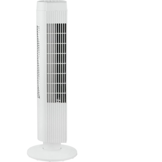 Challenge 29in Tower Fan - White (No Oscillation)