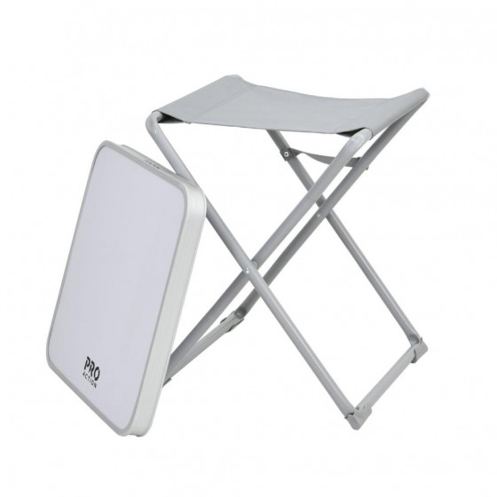ProAction 2 In 1 Camping Stool & Table