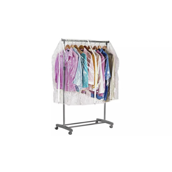 Home Clothes Rail Cover - Clear
