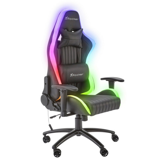 X-Rocker Alpha RGB Neo Motion LED eSports Gaming Chair - Black