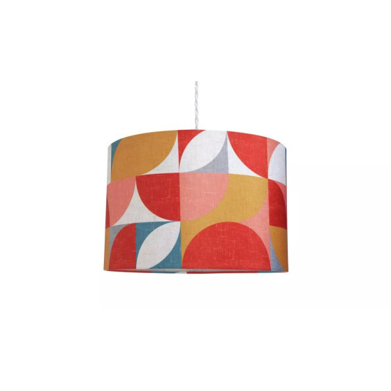 Habitat Mid Century Printed Shade - Multicolour