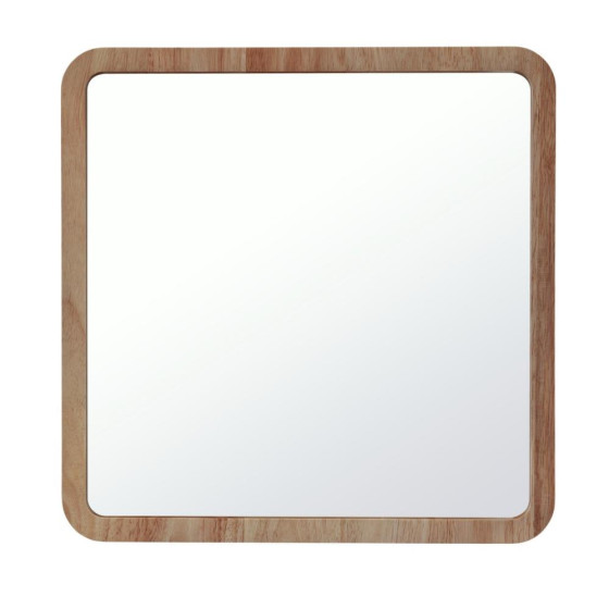 Home Square Bathroom Mirror - Brown