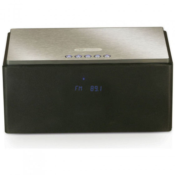 Acoustic Solutions Bluetooth Speaker - Black and Silver