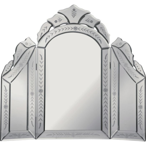 Inspire Silver Venetian Dressing Table Mirror