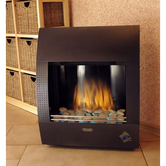 Delonghi SFR3140 2kw Wall Mountable Heater Fireplace