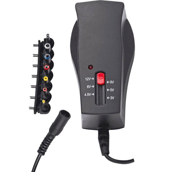 Home Masterplug Voltage Adaptor - Black
