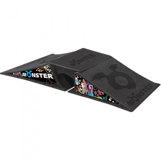 Monster Mini Skateboard Ramp and Bridge