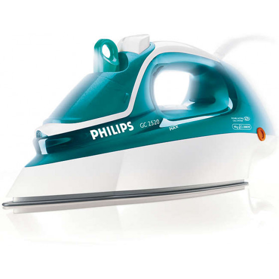 Philips GC2520 2000w Steam Iron - Green/White