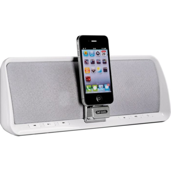 Acoustic Solutions Steel Speaker Dock - White
