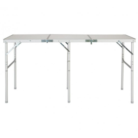 Trespass 6 Person Triple Folding Table (Slight Damage To Middle Section)