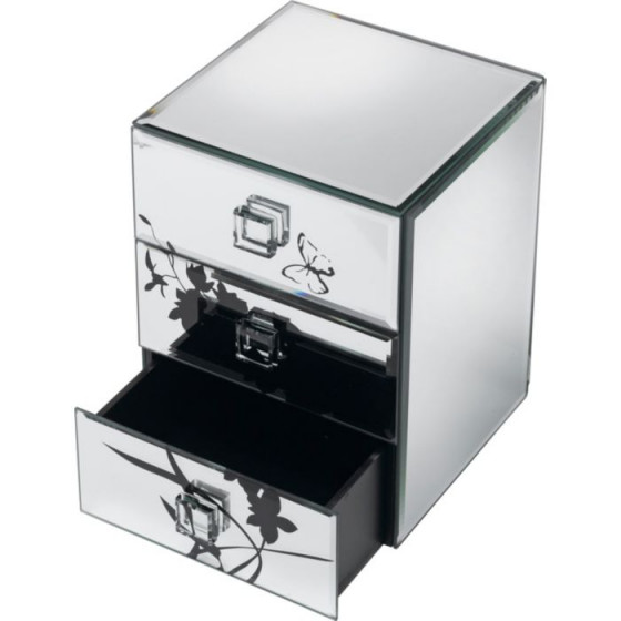 Elegant Mirror Jewellery Box