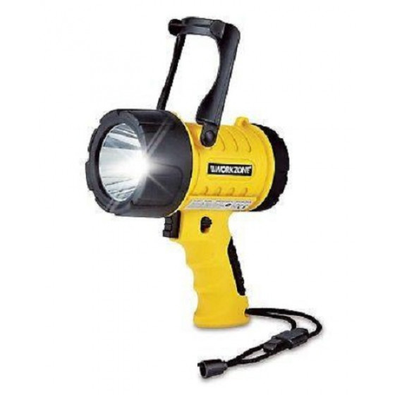 Workzone Cree LED Rechargeable Spotlight - Yellow