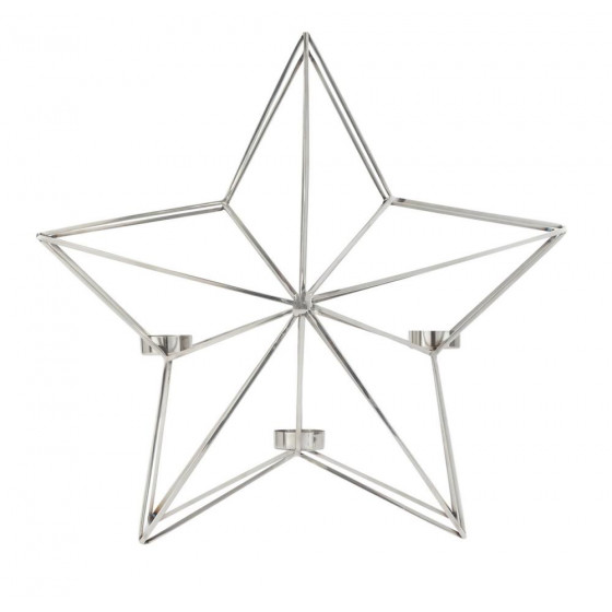 Home Winters Cabin Christmas Star Tealight Holder