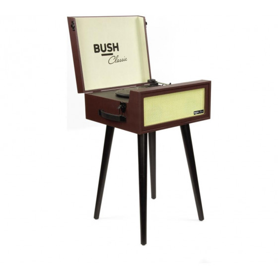 Bush Classic Retro Turntable With Legs (No Styus Or Pads)