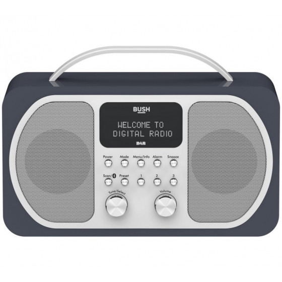 Bush DAB Bluetooth Radio - Midnight Blue