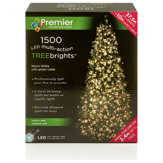 1500 LED Treebrite Lights – Warm White