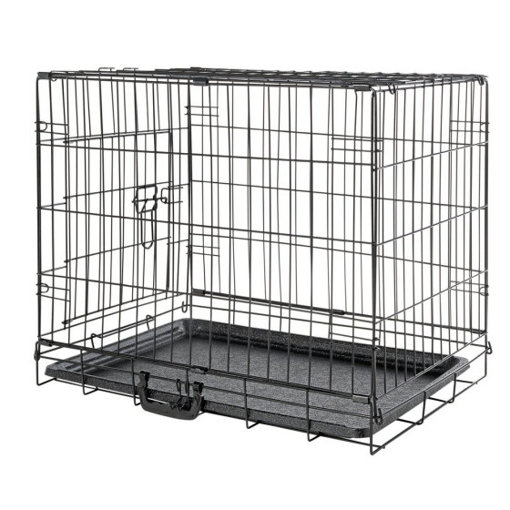 Home Single Door Dog & Cat Crate - Small (Door Pin Missing)