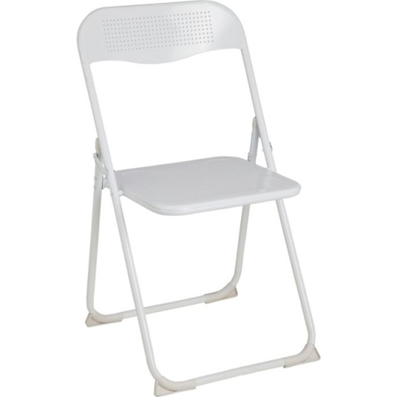 ColourMatch Folding Dining Chair - Super White