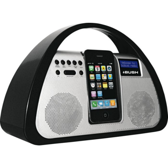Bush iPhone iPod DAB Boombox - Free 90 Day Guarantee