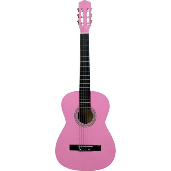Elevation ¾ Size Acoustic Guitar - Pink