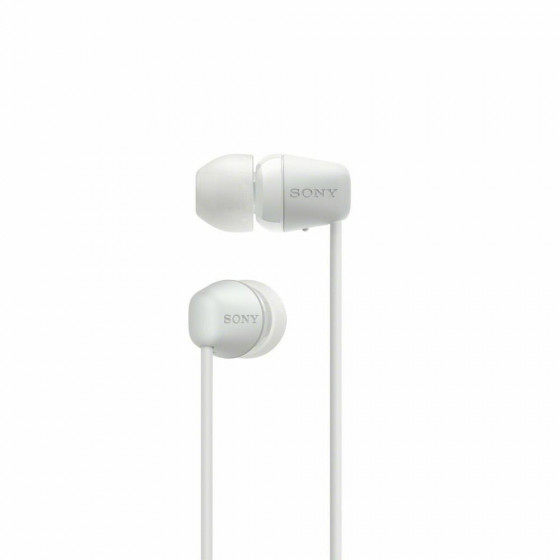 Sony WI-C200 In-Ear Wireless Headphones - White