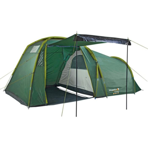 Regatta Green 4 Man Family Tent