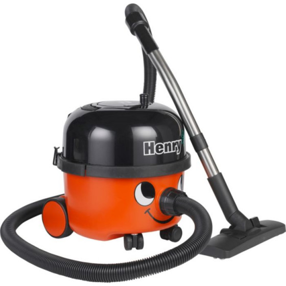 Numatic HVR200 Henry Bagged Cylinder Vacuum Cleaner Red/Black