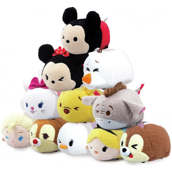 Disney Tsum Tsum Series 1 Zippies Soft Toy - 2 Pack