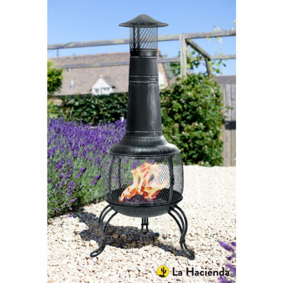 La Hacienda Steel Large Chiminea