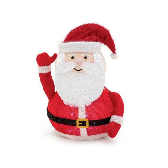 Habitat Pop Up Light Up Christmas Santa Outdoor Decoration - Red