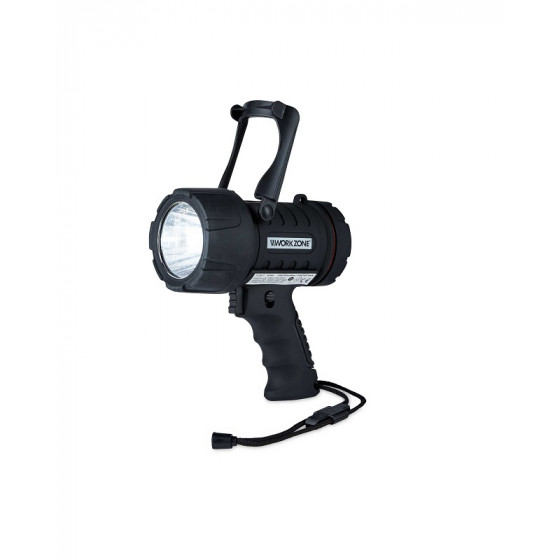 Workzone Cree LED Rechargeable Spotlight - Black