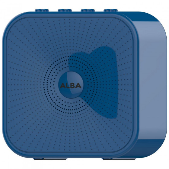 Alba Bluetooth DAB Radio - Blue (Battery Operated Only)