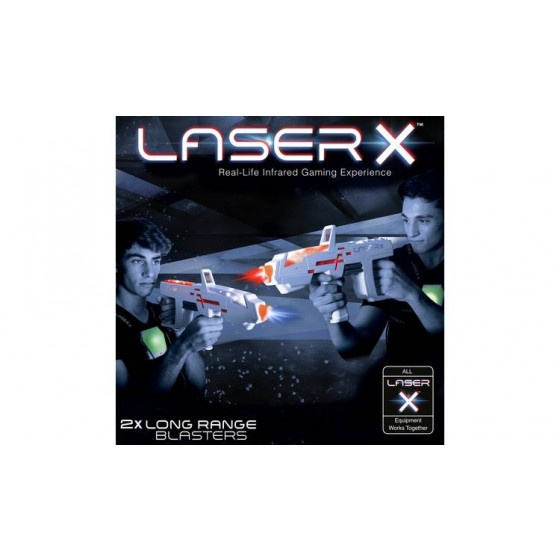 Laser X Long Range Blaster - Double Pack