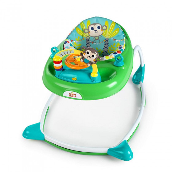 Bright Starts 2-in-1 Walkin' Wild Walker - Green