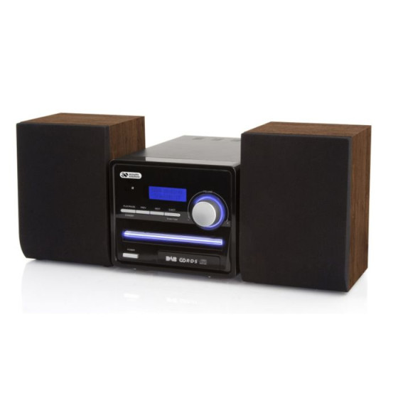 Acoustic Solutions 10W CD Micro Hi-Fi System Black