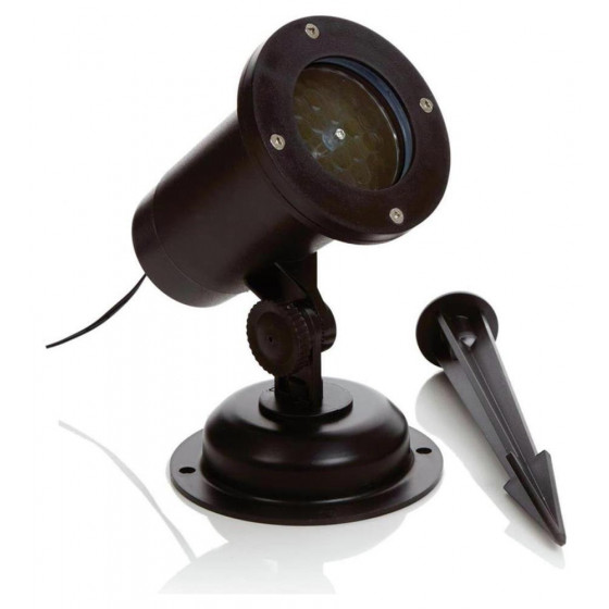 Premier Decorations Christmas Snowstorm LED Projector - Black