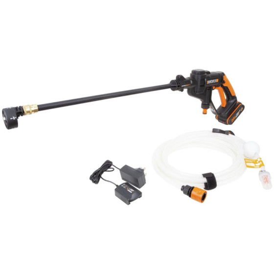 Worx WG625E 20v Hydroshot Cordless Pressure Cleaner - Black
