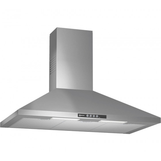 Neff D69B21N0GB 90cm Chimney Cooker Hood - Stainless Steel