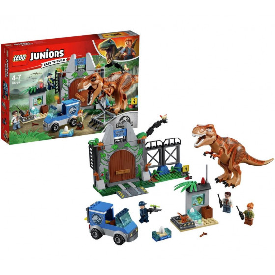 Lego Juniors T-Rex Breakout Set - 10758