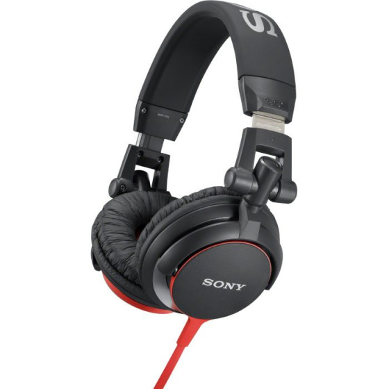 Sony MDRV55 Over-Ear DJ Headphones - Red