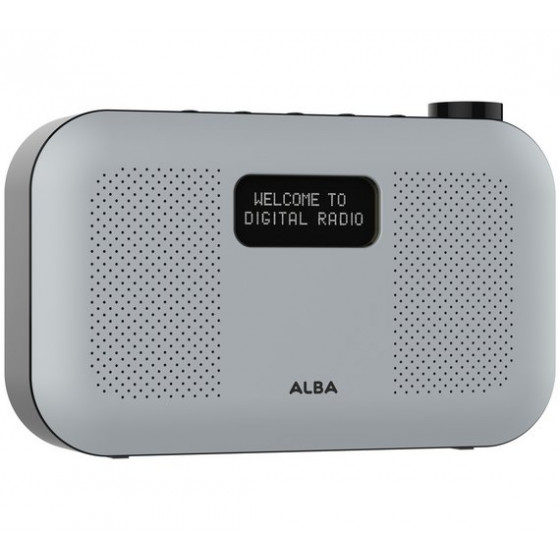 Alba Stereo DAB Radio - Grey