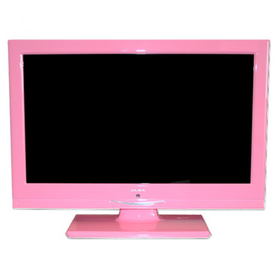 Alba 16" LED TV & DVD Combi Pink