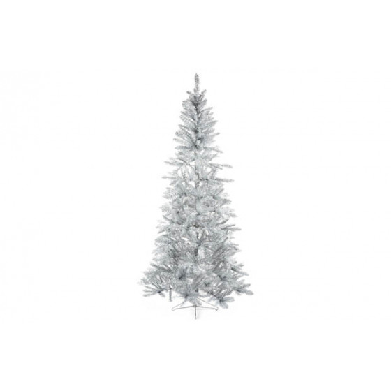 Premier Decorations 6ft Laser Tree - Silver