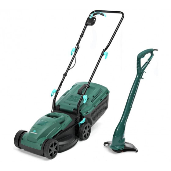McGregor 1200w Lawnmower And 250w Grass Trimmer Pack