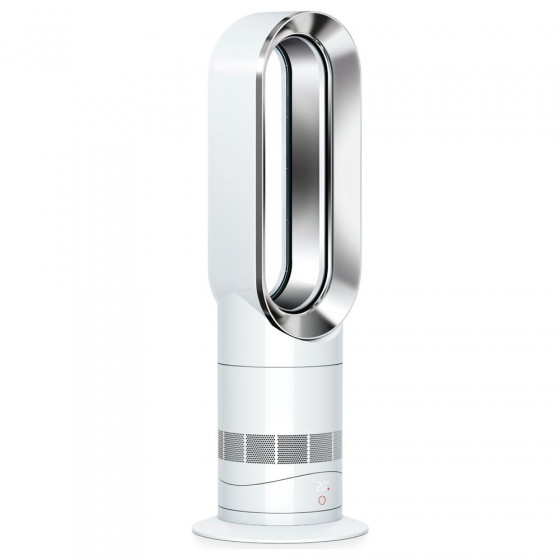 Dyson AM09 Hot & Cool Fan Heater - White/Nickel